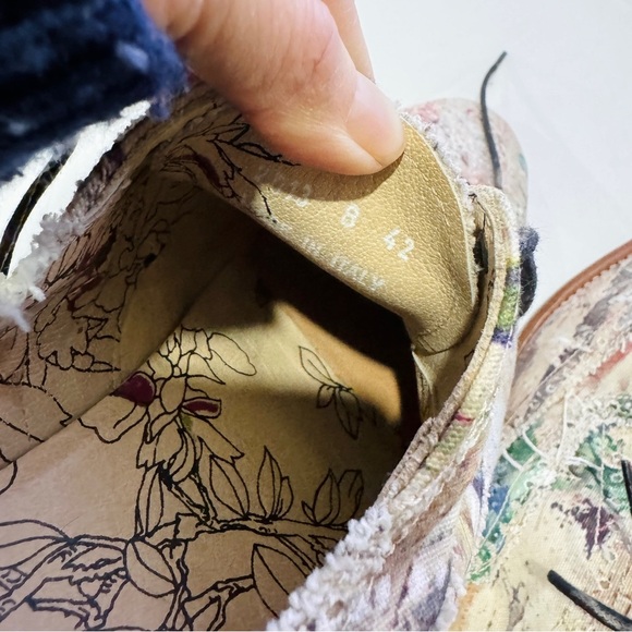 Paul Smith Multicolor Paint-Splatter Leather Oxfords